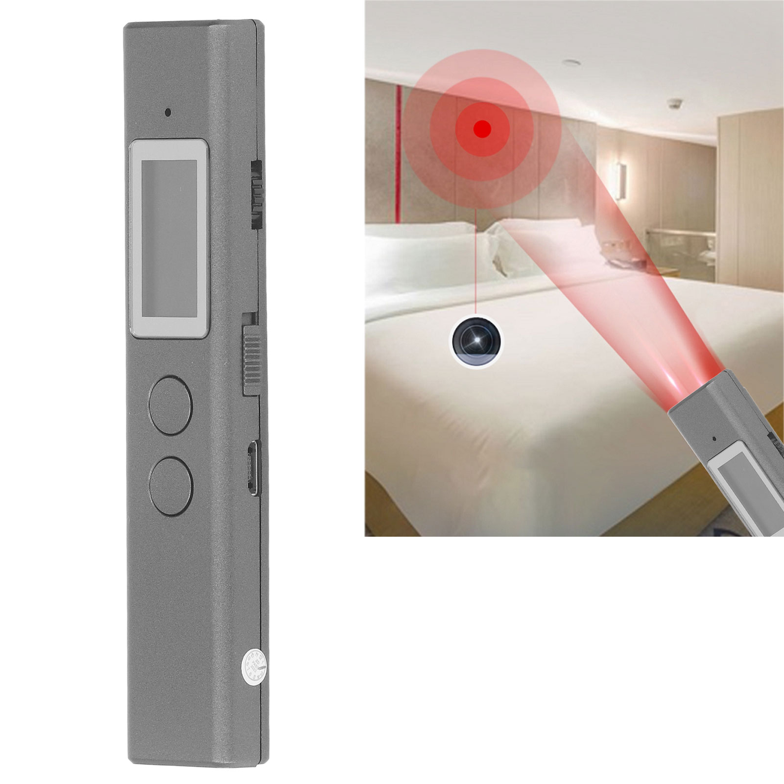 RF Scanner, 50Mhz To 3Ghz Multifunctional Lightweight Camera Scanner