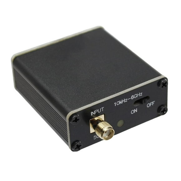 RF Signal Amplifier, Full Band 100kHz to 6GHz, Low Noise, High Gain, Compact Design, for Various Applications