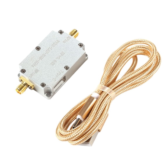 RF Signal Low Noise 0.6dB Gain 18DB 50MHz-4GHz For LNA Module SPF5189Z USB-C Powered Aluminum Alloy For SBB5089 SE5004 DYKB