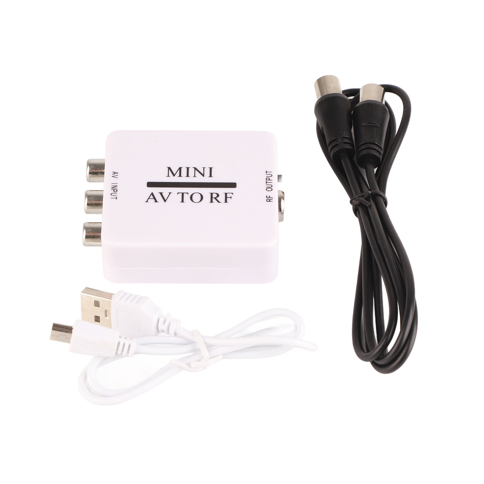 RF TV Signal Converter Box Convert AV to RF for Easy Switching (67