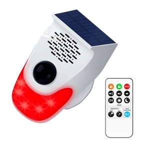 RF433 Outdoor Solar Voice Home Infrared Motion Sensor Wireless 120db Alarm TAPDRA Spare Part
