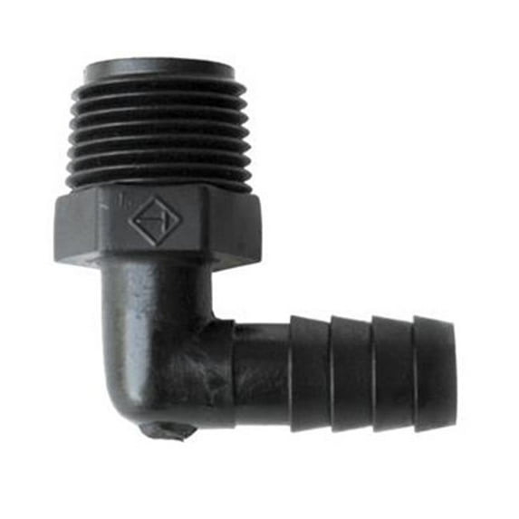 RF835 90 Degree Elbow Male Adapter