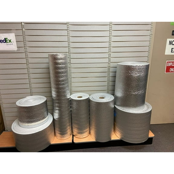 RFC0059-1/8"x24x250- Reflective Insulation-Foam Core-2-Sided- 500 sq. ft.