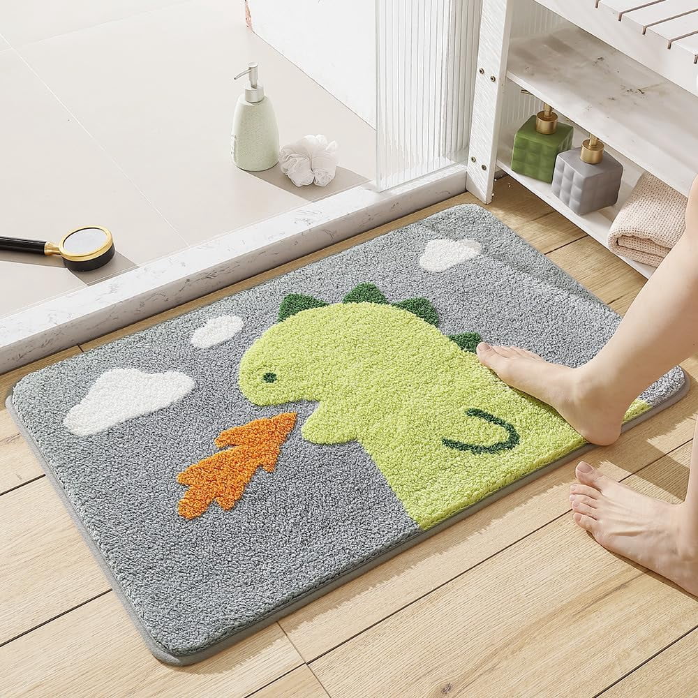 RFCUIBIJ Adorable Bathroom Rug Non-Slip Floor Mat Entryway Rug Soft ...