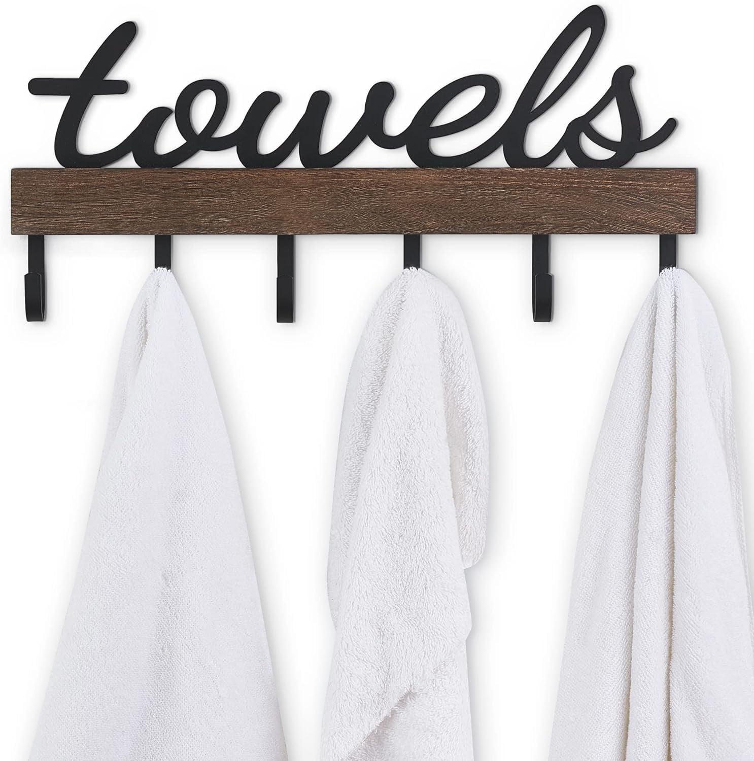 Decorative Wall Mounted Towel Rack