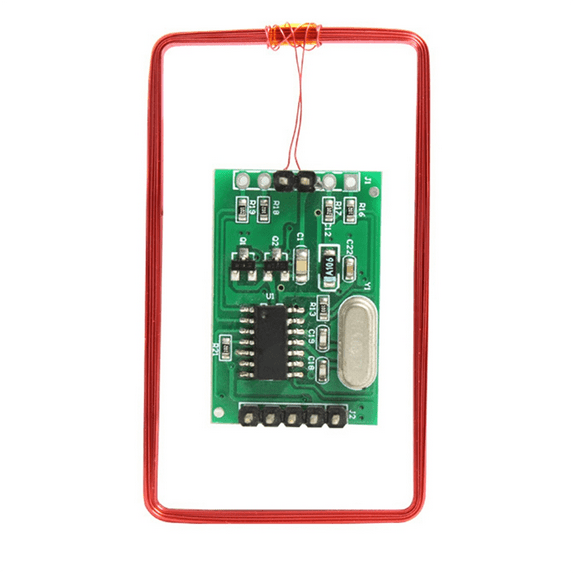RFHID Access Control Card Reader Module 125KHZ Embedded Card Reader Module WG Output,1 * Module,Red & Green