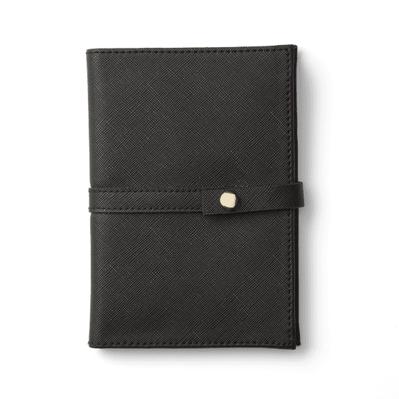 RFID BLK/RED PASSPORT CVR
