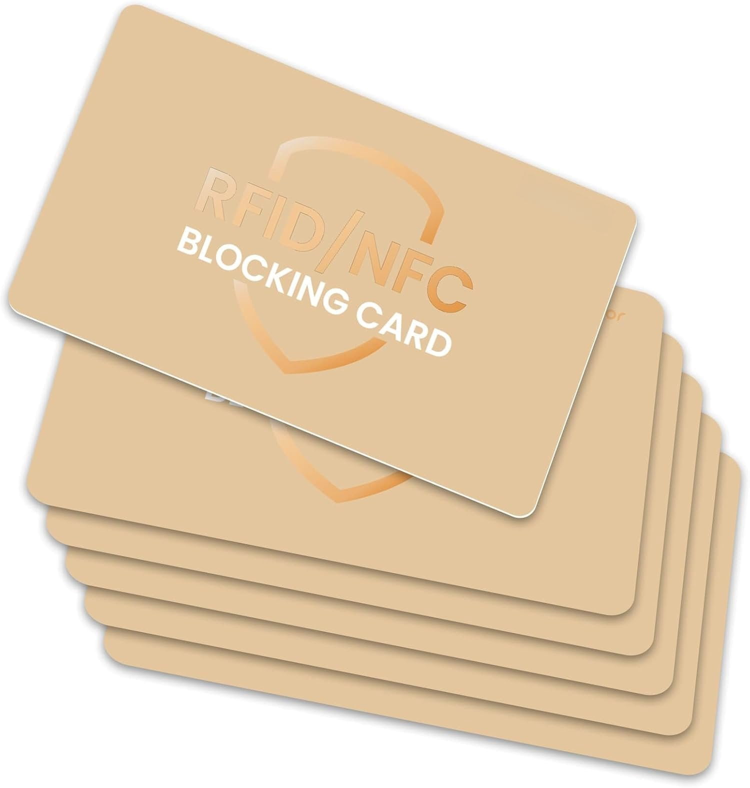 Tectles RFID Blocking Card 6 Pack, Card Protects Entire Wallet, Credit Debit ...