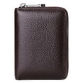thumbnail image 1 of RFID Blocking Card Holder – Ngheia Multi-Slot Leather Wallet for Driver's License, Lightweight Anti-Brush Design for Security, Spring Organization Essential (Style B), 1 of 9