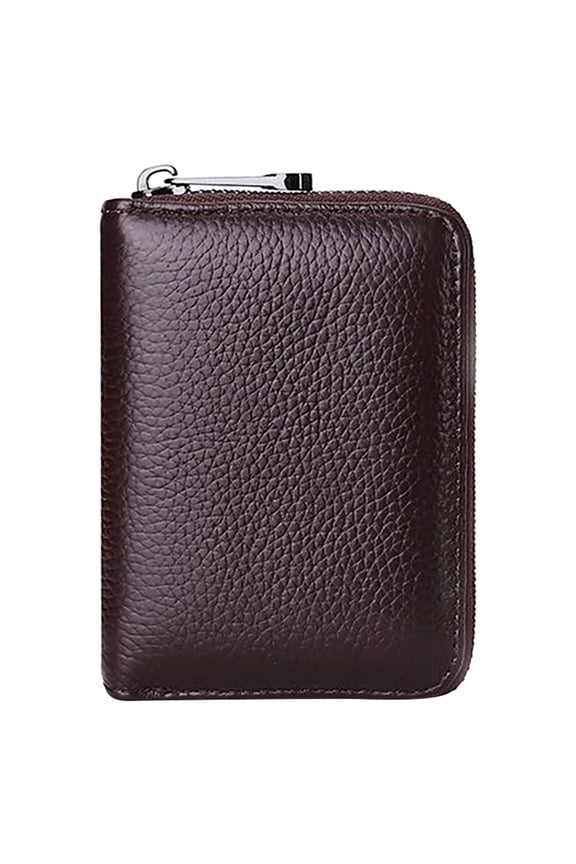RFID Blocking Card Holder – Ngheia Multi-Slot Leather Wallet for Driver's License, Lightweight Anti-Brush Design for Security, Spring Organization Essential (Style B)