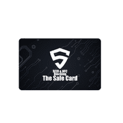 RFID Blocking Card, Ultra Thin Black Credit Card Protector & Bankcards Protector, NFC Contactless Bank Debit Credit Card Protector ID ATM Guard Card Blocker for Men & Women, Black
