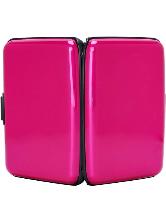 RFID Blocking Credit Card Protector ID Card Case Hard Shell Business Card Holder, Wallet for Men or Women