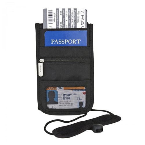 RFID Blocking Deluxe Boarding Pouch 7.5 x 4.5 x .125