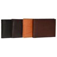 thumbnail image 1 of RFID Blocking Genuine Leather Flap Top Men's Bifold Wallet ID Card Holder, 1 of 7