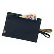 RFID-Blocking Hidden Travel Wallet, Black