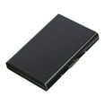 thumbnail image 1 of RFID Blocking Metal Credit Card Holder Slim Wallet for Men and Women with 6 Card Capacity, 1 of 8