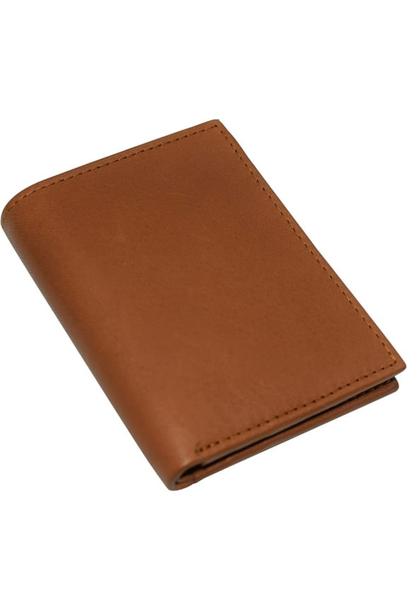 RFID Blocking Slim Bifold Wallet Card Holder Minimalist Front Pocket Wallets for Men Tan