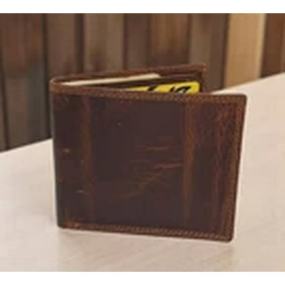 RFID Blocking Slim Thin Bifold Credit Card ID Vintage Leather Wallet for Men...