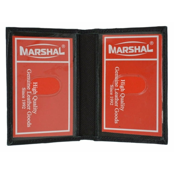 RFID Blocking Slim Thin Leather Credit Card ID Mini Wallet Holder Bifold Driver's License Safe