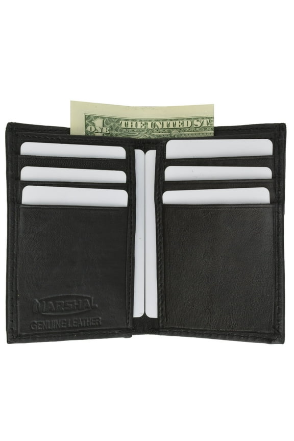 RFID Blocking Slim Thin Mens Bifold Premium Leather ID Wallet Card Holder RFID P 71 (C)