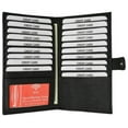 thumbnail image 1 of RFID Blocking Soft Premium Leather Bifold Credit Card ID Holder with Button Closure, 1 of 4