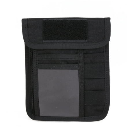 RFID Blocking Travel Neck Wallet - Security Hidden Neck Pouch Passport Holder