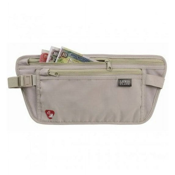 RFID-Blocking Waist Stash, Tan