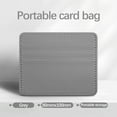 thumbnail image 1 of RFID Blocking Wallet, Card Protector, Leather Card Holder, Multiple Slots for ID, Credit Cards, Cash, Compact Size for Travel, 1 Count, 1 of 6