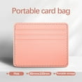 thumbnail image 1 of RFID Blocking Wallet, Card Protector, Leather Card Holder, Multiple Slots for ID, Credit Cards, Cash, Compact Size for Travel, 1 Count, 1 of 5