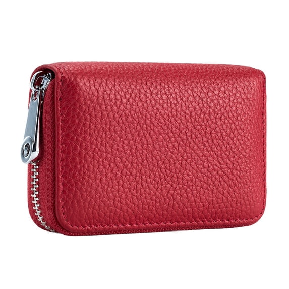 RFID Blocking Wallet For Women, Card Case Holder, Secure Travel Purse Slim Credit Card Protector (E)