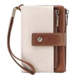 thumbnail image 1 of RFID Blocking Women's Leather Wallet, Multi-functional Three-fold Design, Secure Card and Coin Storage, Ideal for Daily Use and Travel, Perfect for Fashion-conscious Women, 1 of 7