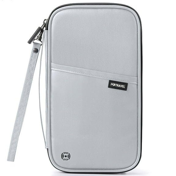 RFID Family Passport Holder Travel Wallet Waterproof Holiday Document Organiser for Credit ID Cards Boarding Passes Flight Tickets Cash and Other Travel Accessories by ManKn