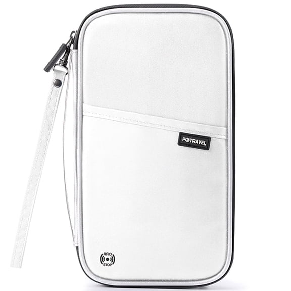 RFID Family Passport Holder Travel Wallet Waterproof Holiday Document Organiser for Credit ID Cards Boarding Passes Flight Tickets Cash and Other Travel Accessories by ManKn