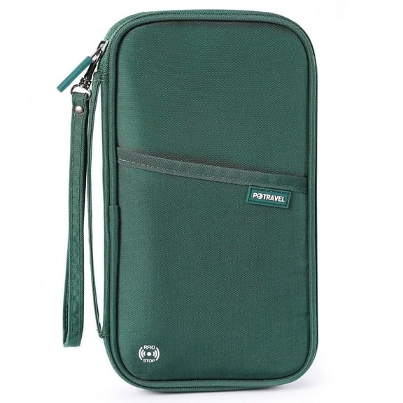 RFID Family Passport Holder Travel Wallet Waterproof Holiday Document Organiser for Credit ID Cards Boarding Passes Flight Tickets Cash and Other Travel Accessories by ManKn