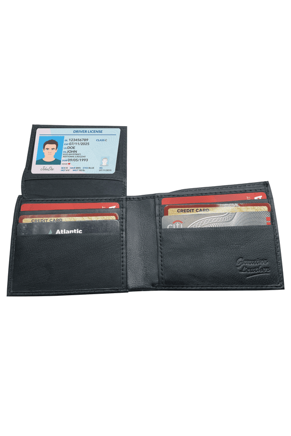 RFID Geniune Leather Billfold Wallet for Men, Ideal Wallet for Men