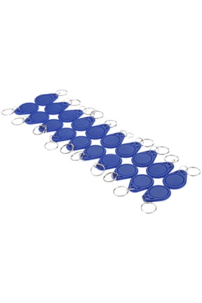 RFID Key Fob, Proximity ID Card, Perfect for Cloning Existing RFID Pass Cards and Key Fobs, Door Entry Access Control with 125kHz Frequency, Completely Reusable