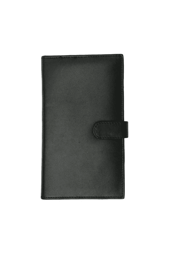 RFID Mens Bifold Wallet Long Leather Purse Cash Credit Card Check Book Holder BK