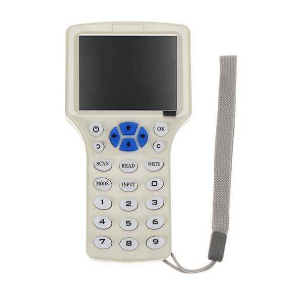 RFID NFC Smart Card Reader+5XT5577 Keychain RFID Duplicator 125K 13.56MHz IC/ID Key Writer RFID Replicator Programmer