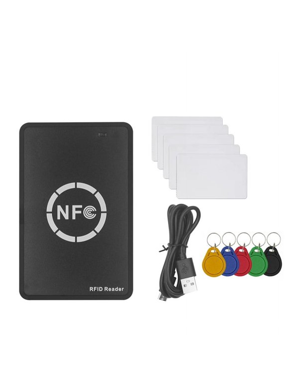 RFID NFC Smart Chip Reader+5XCUID Card+UID Keychain RFID Duplicator