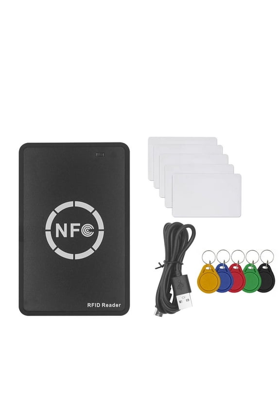 RFID NFC Smart Chip Reader+5XCUID Card+UID Keychain RFID Duplicator