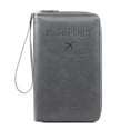 thumbnail image 1 of RFID Passport Wallet,Multi-Functional Travel Wallet,Passport Organizer,Phone Holder Wallet,Compact Travel Zipper Wallet,Waterproof Travel Document Holder,Lightweight Passport Cover, 1 of 2