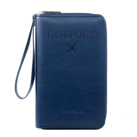 RFID Passport Wallet and Phone Organizer, Travel Wallet with Multiple Compartments, Compact, Tear-Resistant, Water-Repellent, Secure Storage for Passport, Cards, Cash, and Travel Essentials