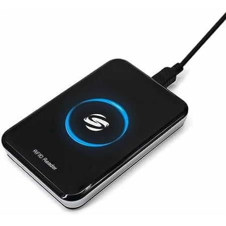 RFID Reader Metal Case ID IC Card Reader 125KHz/13.56Mhz Reader Scanner Long Range Dual Frequency Reads TK4001 EM4100 NFC Card MFS50S70 and Other 14443A Protocol Tags$$Building Supply