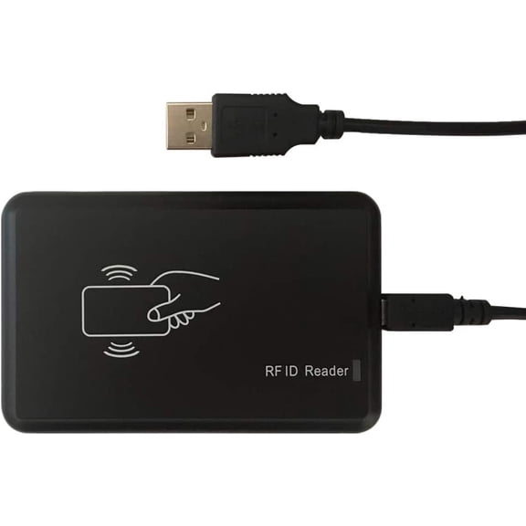 RFID Reader USB Reader 125KHz for EM4100 & 1326 Family Proximity Cards As USB Keyboard Input for Raspberry pi Linux Android Win Mac iOS + 3Pcs Card
