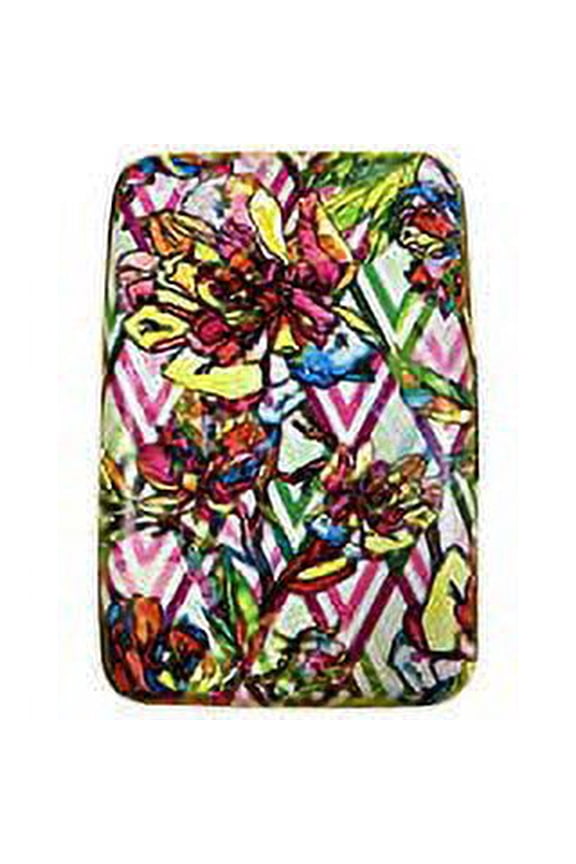 RFID Secure Armored Wallet - Floral, Rainbow