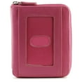 thumbnail image 1 of RFID Unisex Zip Around Wallet (Pink), 1 of 5