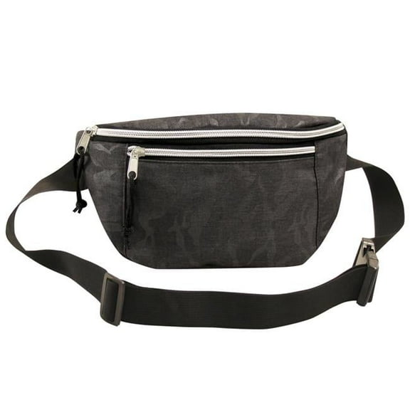 RFID Waist Pack, Charcoal - Set of 2