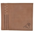 thumbnail image 1 of RFID Wallets for Men Slim Bifold Genuine Leather Front Pocket Wallet with ID Window, 1 of 21