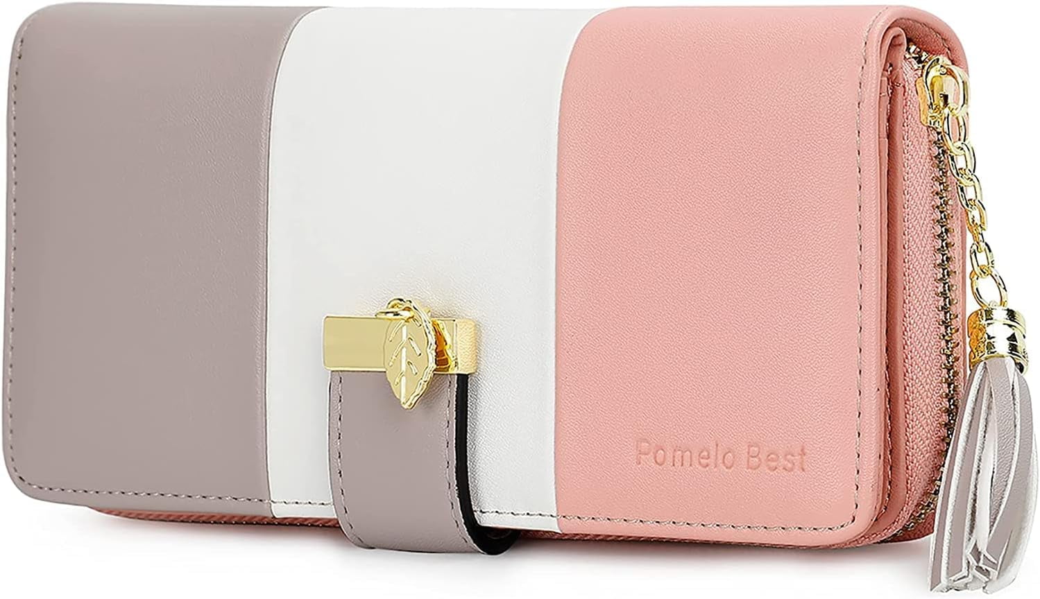 RFID Wallets for Women with Multiple Card Slots and Cellphone