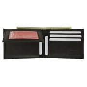 RFID53/BIFOLD WALLET Mens Wallets Black